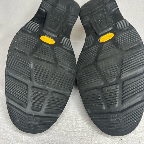 Samuel Hubbard Shoe Mens Founder Leather Black Lace Up Casual Vibram Sole 9.5 - Picture 10 of 15